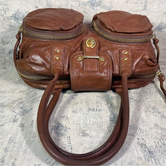 Botkier Bianka Leather Double Strap satchel - Picture 7 of 15